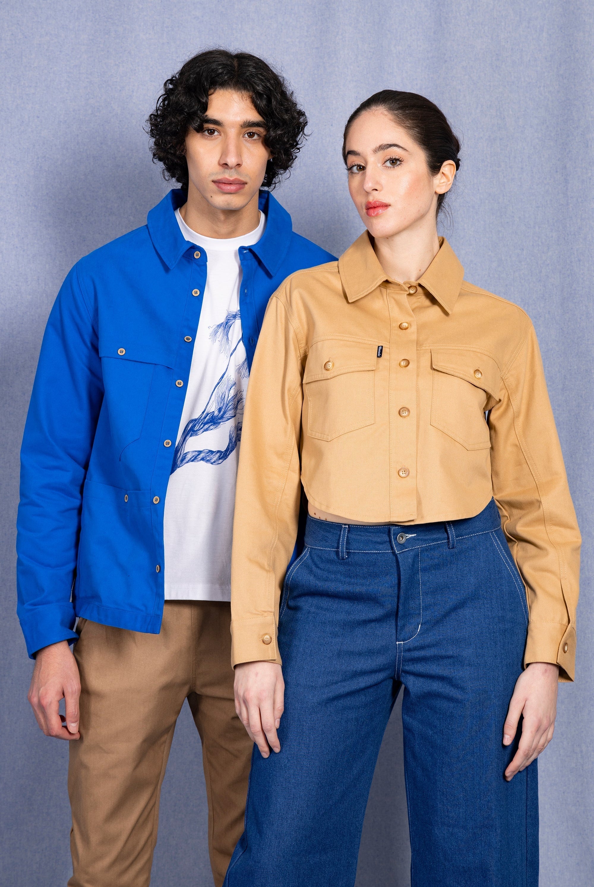 Vestes, t shirts et robes d'été, vestiaire mixte léger et stylé