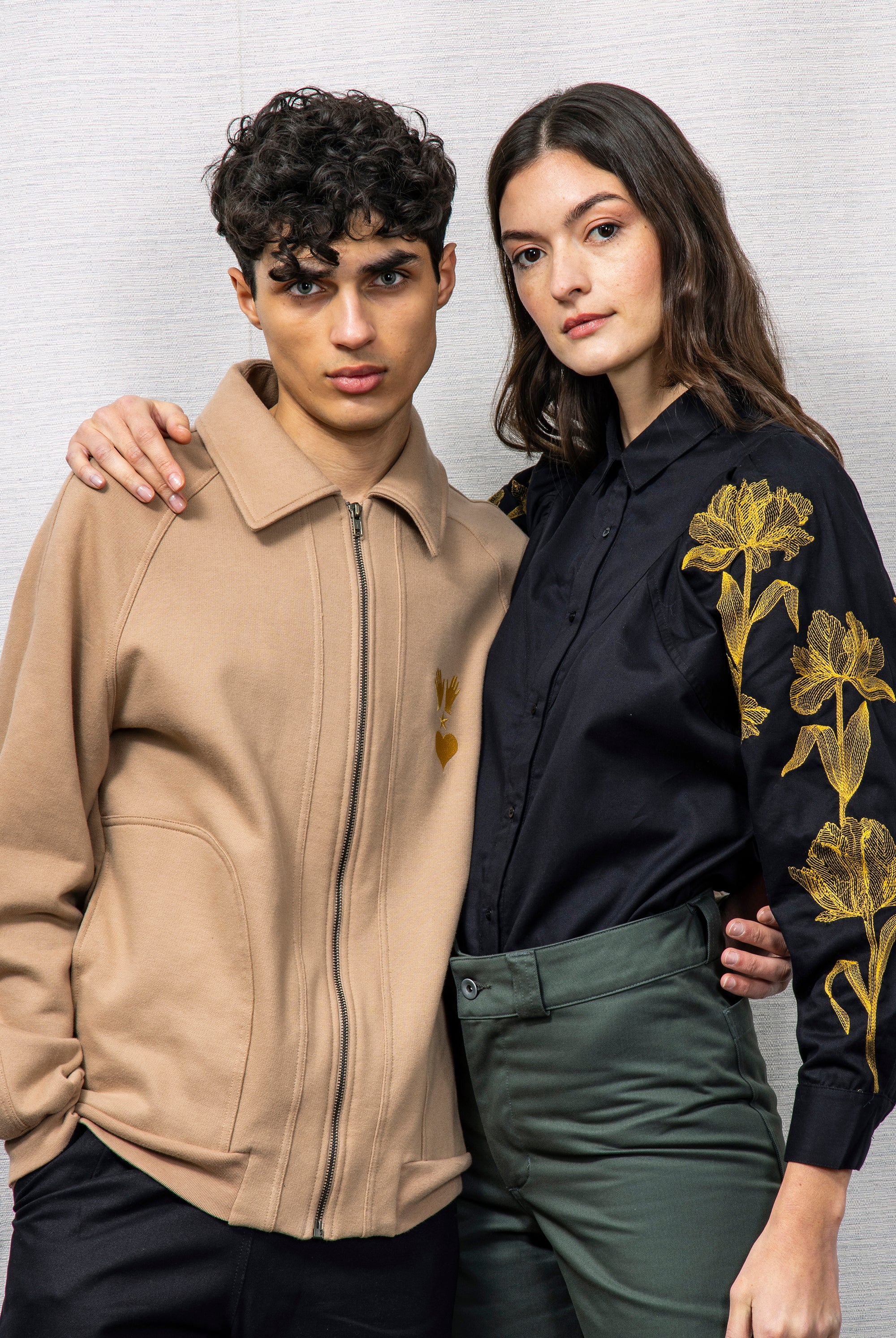 coton péruvien chemises et vestes mixtes broderie artisanale mi saison vêtements durables mode éthique