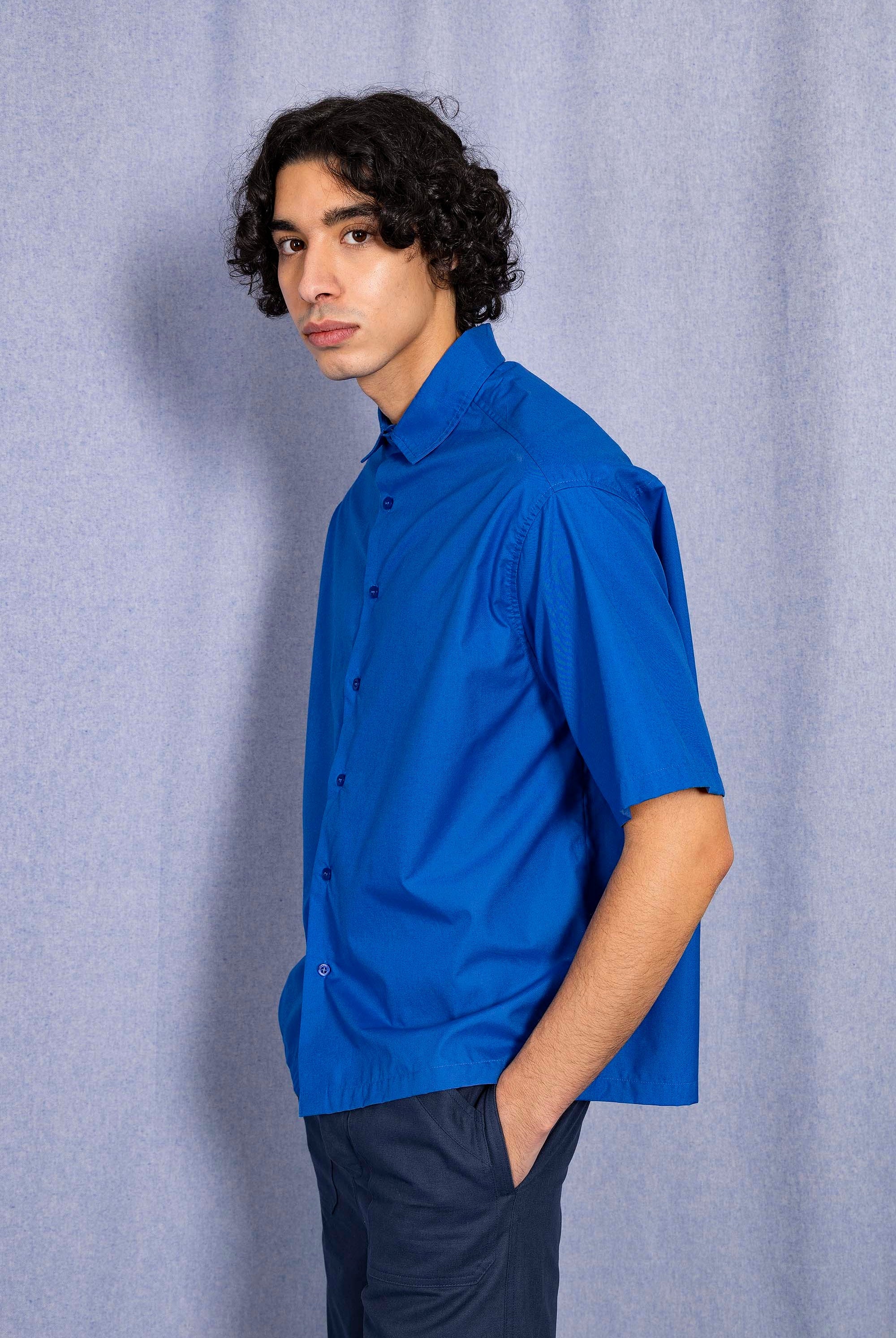 Chemise Orrin Bleu chemise homme raffinée pour un style charmant