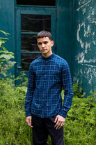 Chemise Piloto Bleu Myrtille chemises pour hommes adaptées à la vie de tous les jours