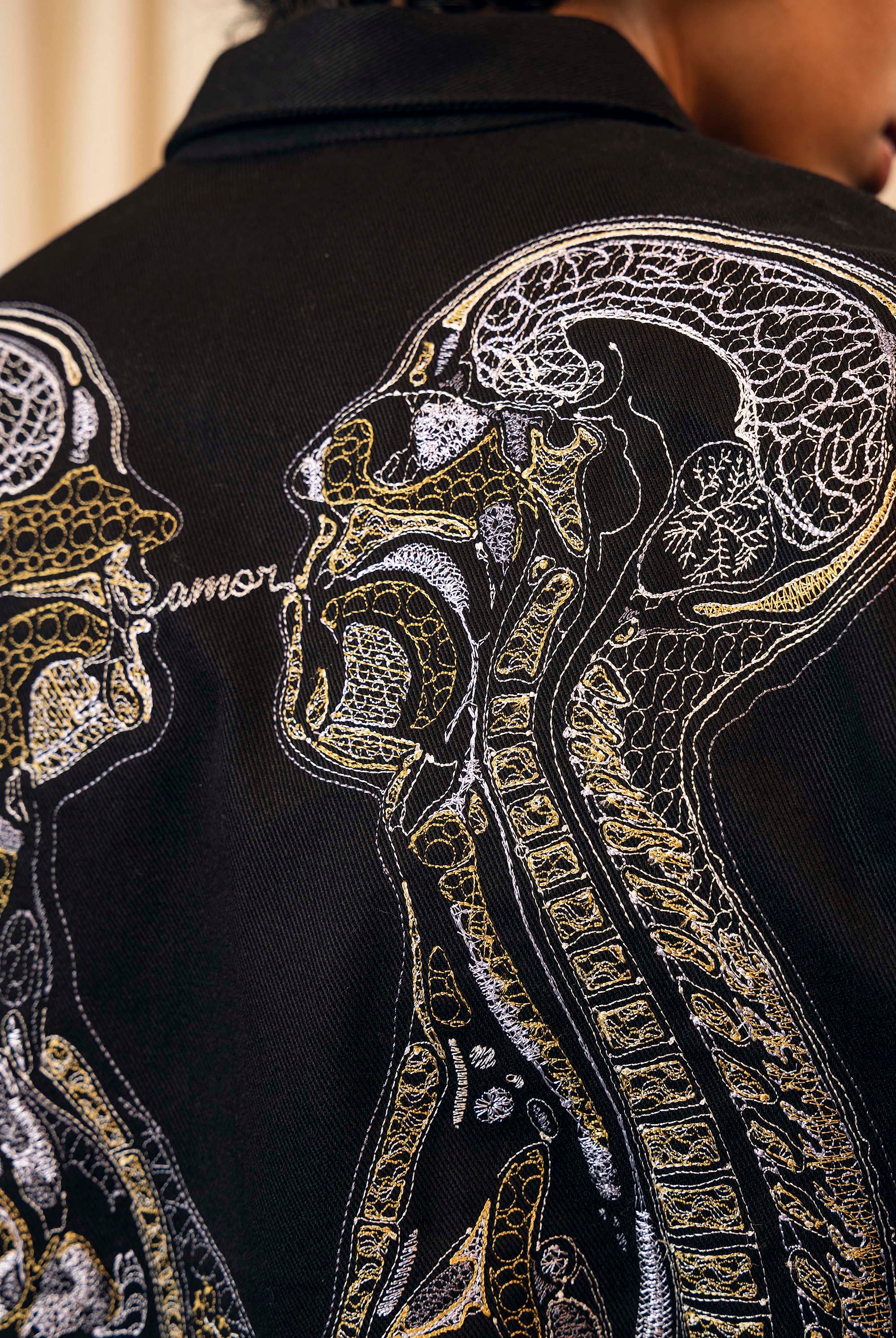 Surchemise Fontanero Radiografia Noir chemise homme raffinée pour un style charmant