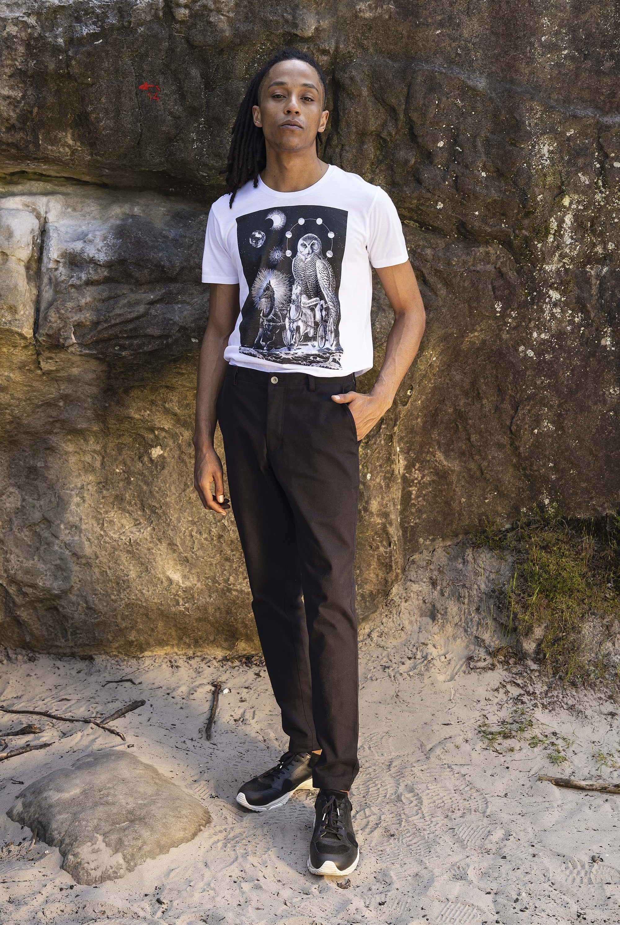 Pantalon Toro Noir le pantalon classique affiche un esprit de distinction