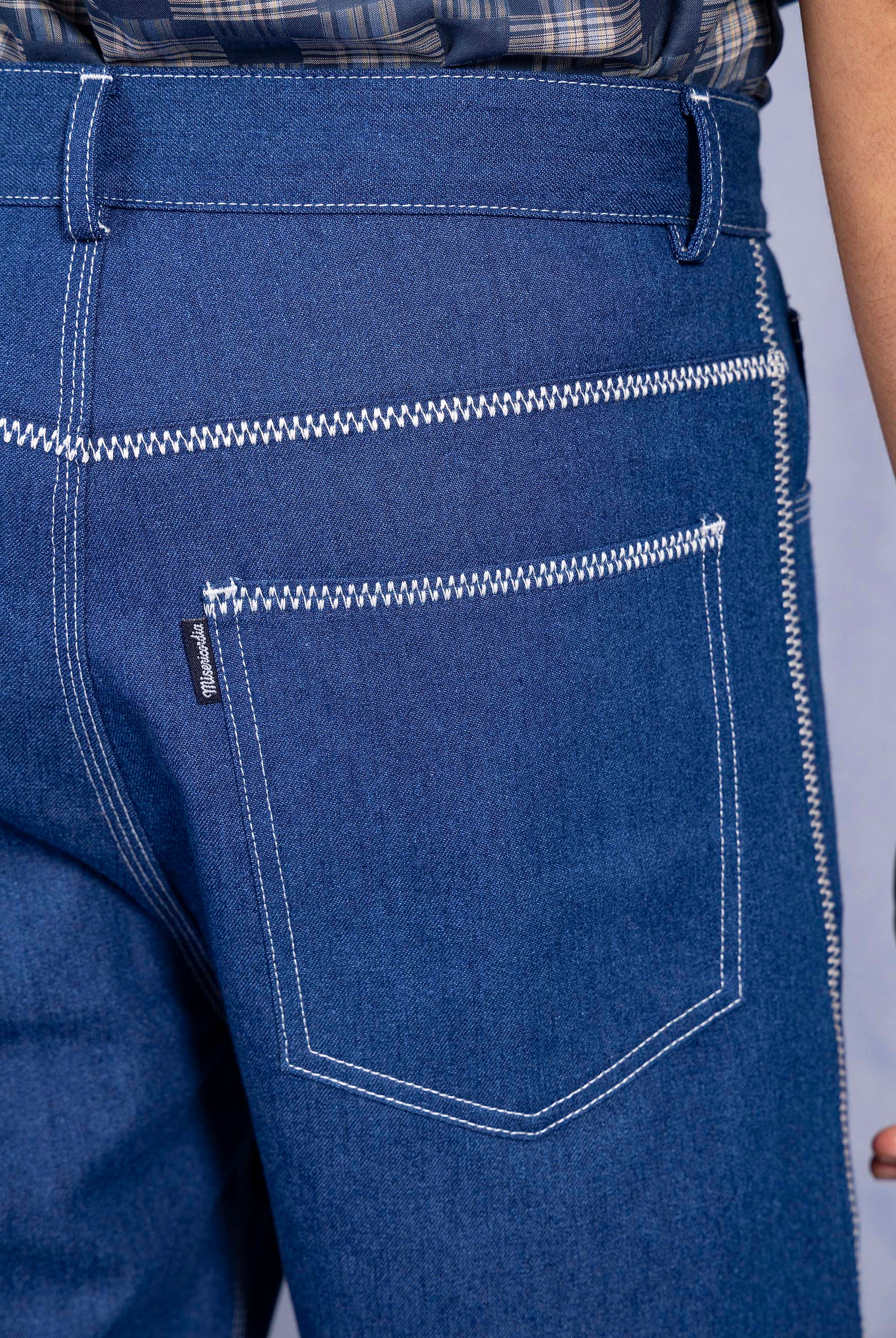 Short Axel Bleu Denim pantalons élégants pour hommes, déclinés dans une large gamme de motifs et de coupes