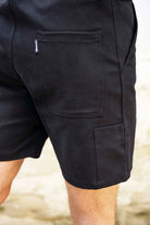 Short Ciclista Noir coupe aisée et facile à porter, indispensable à la garde-robe masculine