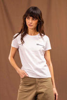 T-Shirt Medallon Misericordia Pecho Blanc sportive, rockeuse ou résolument bohème, les t-shirts Misericordia sont pour tous les goûts