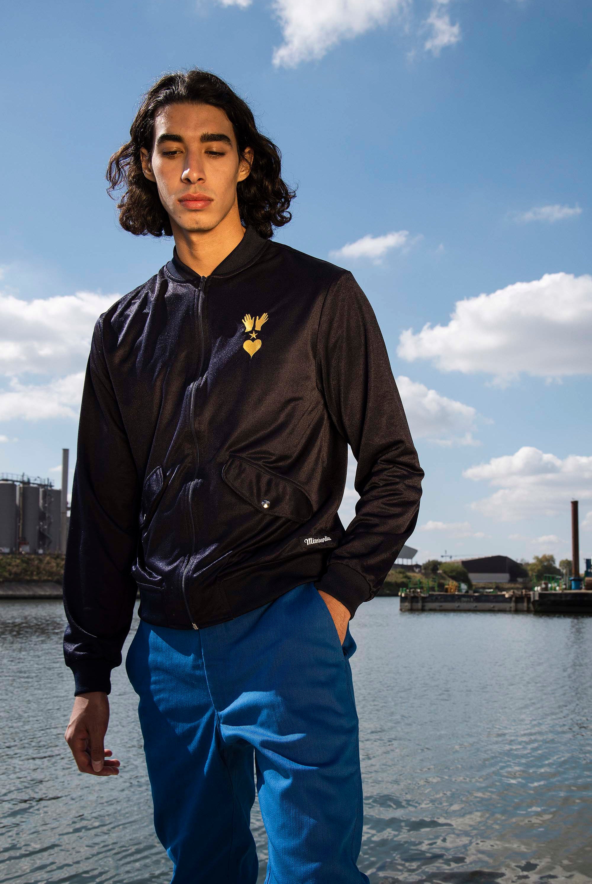 Blouson Paraguas Bola Disco Bleu Marine veste de sport Misericordia pour apporter autant originalité qu'élégance