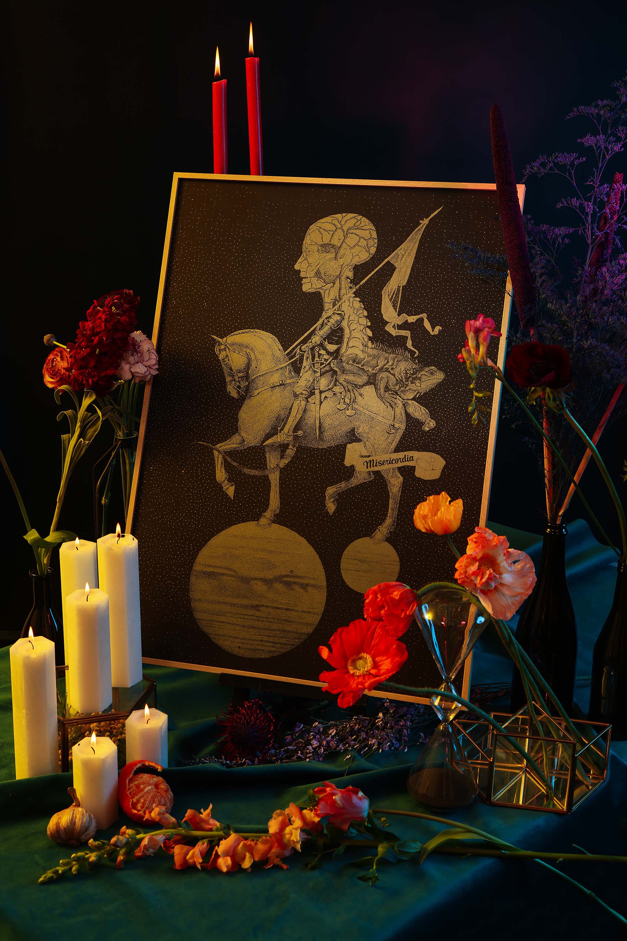 Sérigraphie édition limitée - Nomada - 50x70cm idée cadeau éthique faire plaisir