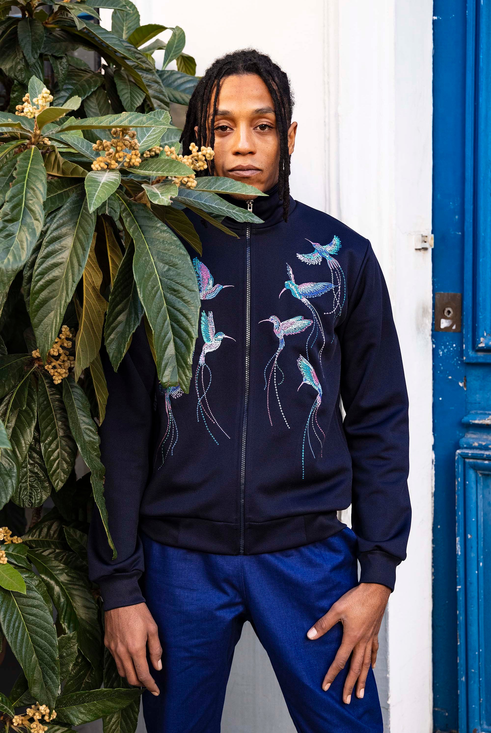 Veste de Sport Clasica Colibri Bleu Marine élément incontournable des tenues masculines, la veste est une pièce polyvalente