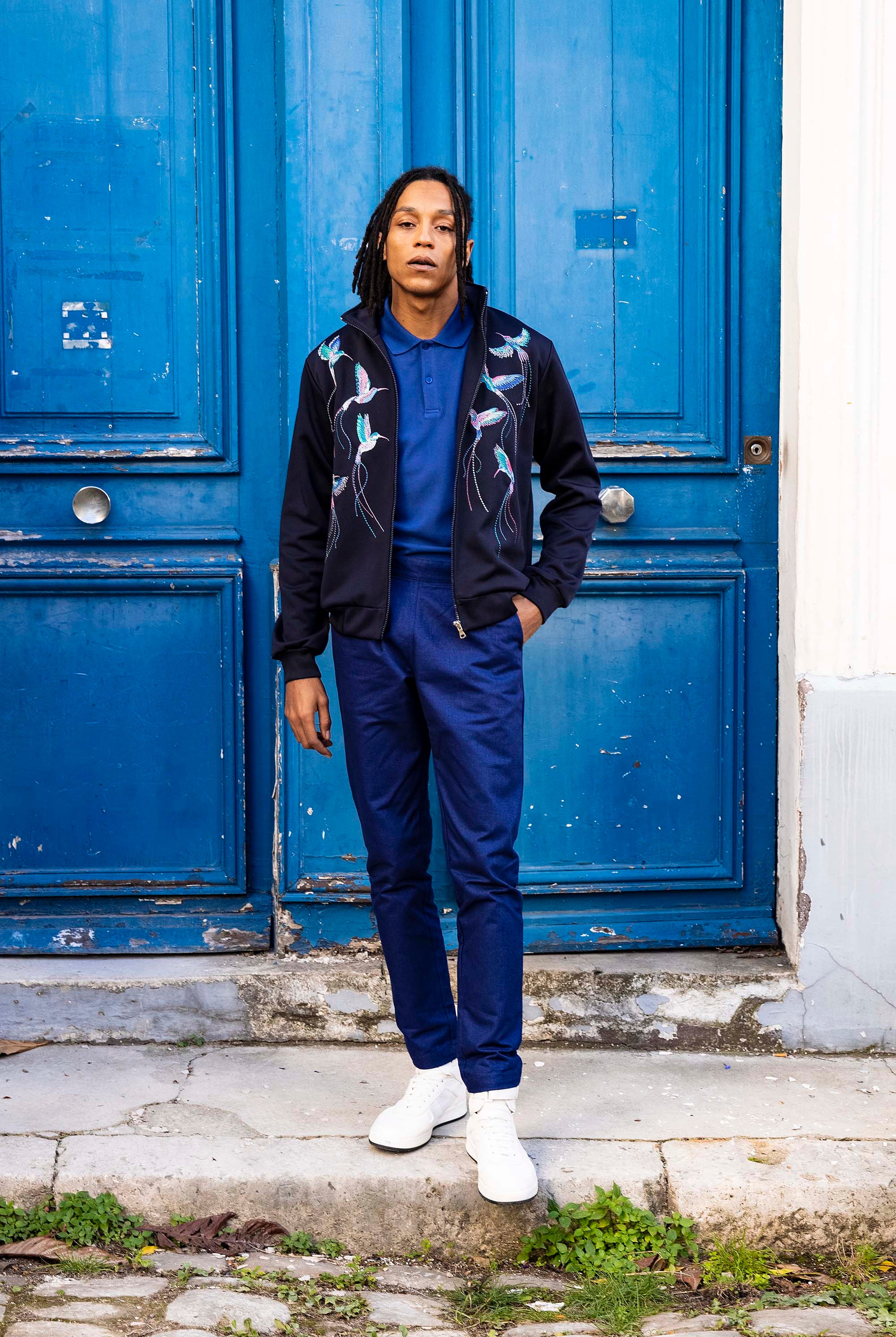 Veste de Sport Clasica Colibri Bleu Marine élément incontournable des tenues masculines, la veste est une pièce polyvalente