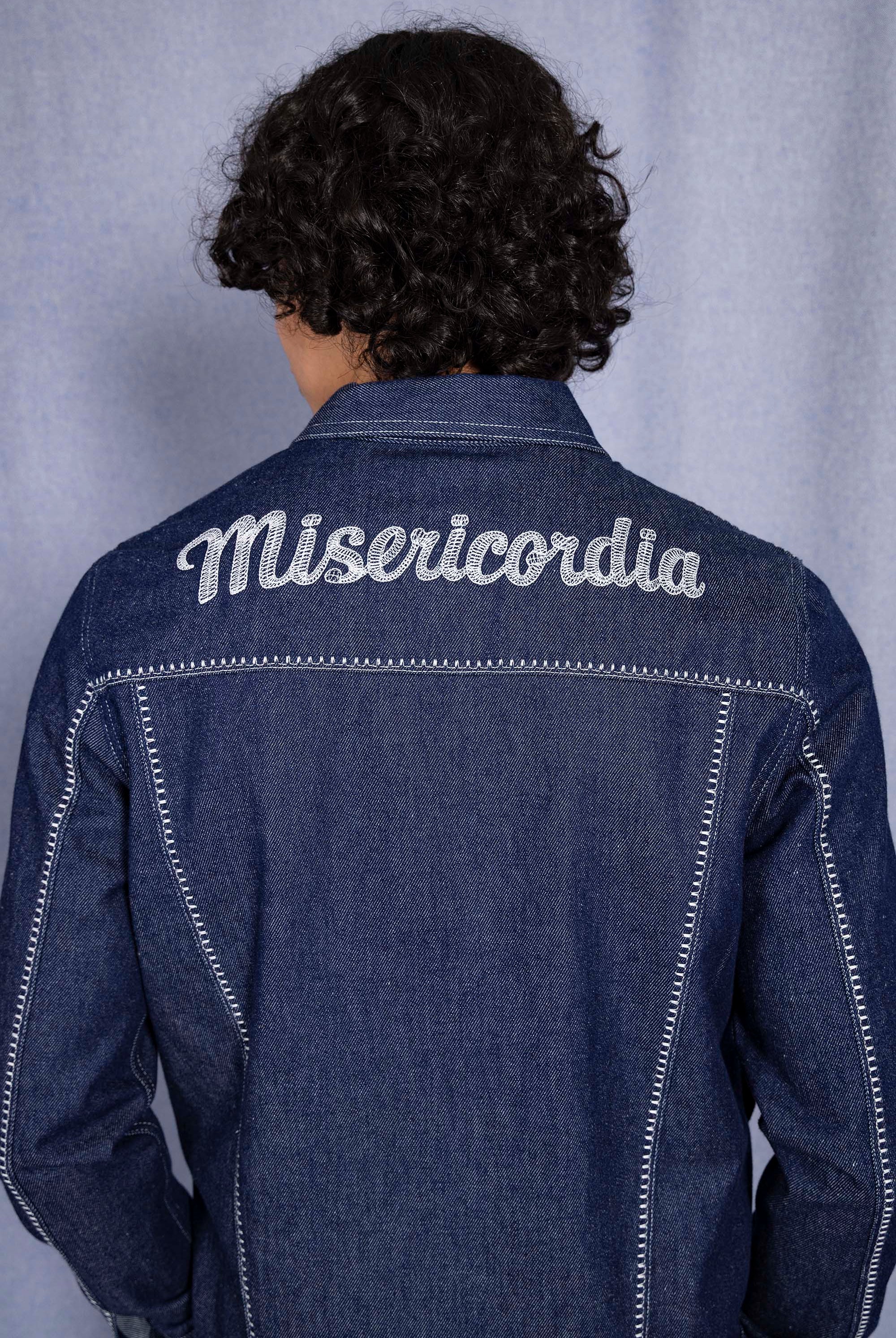 Blouson Motocicleta Bleu denim outerwear résistant et authentique avec une finition impeccable