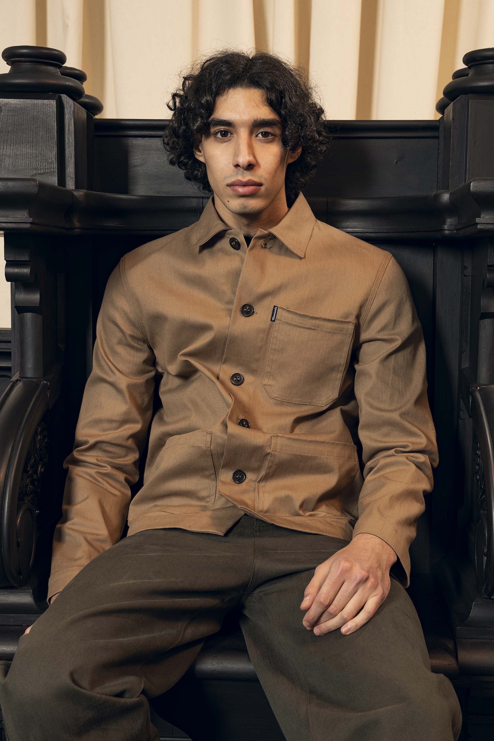 Manteau Cristobal Beige outerwear résistant et authentique avec une finition impeccable