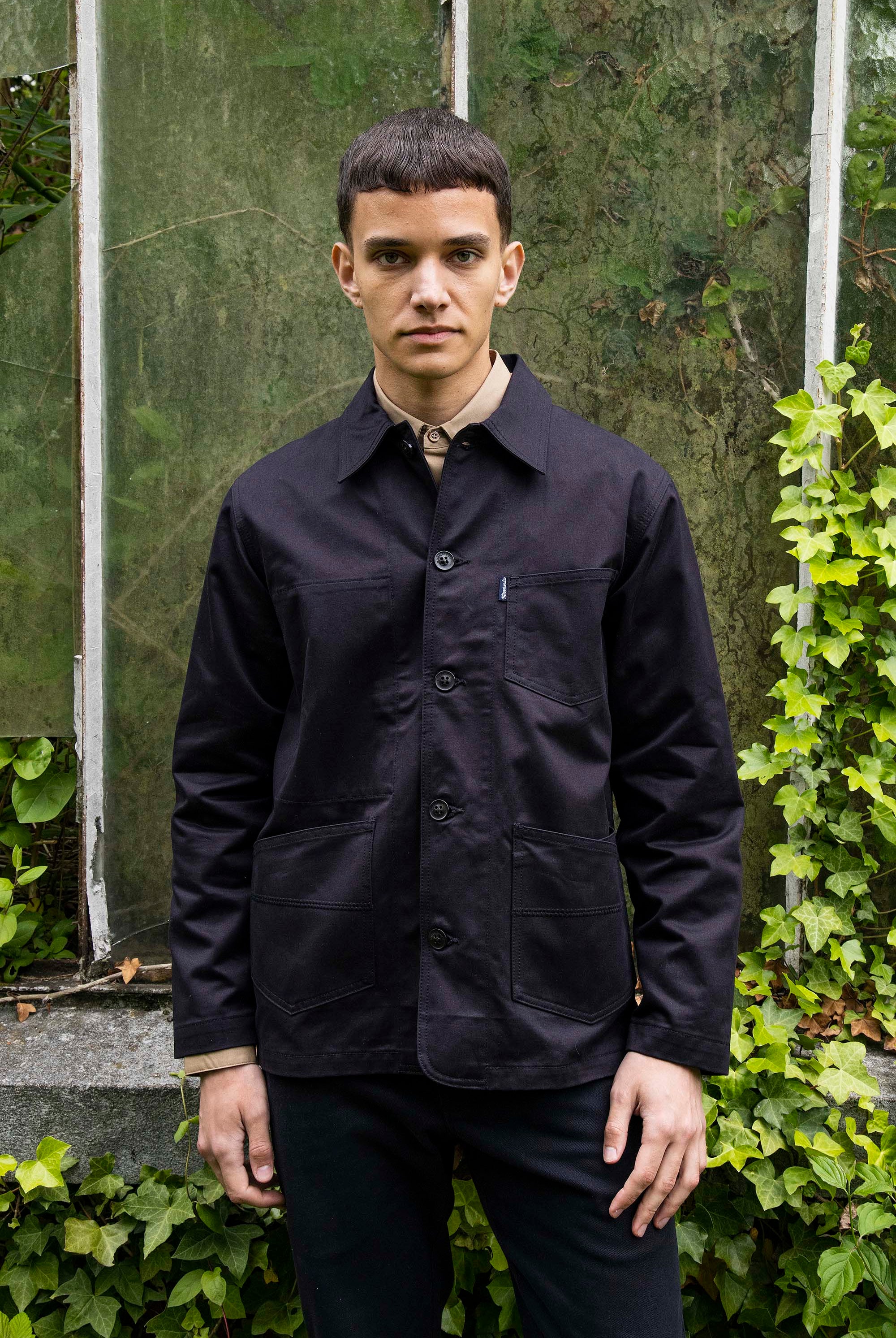 Manteau Magnus Noir outerwear résistant et authentique avec une finition impeccable