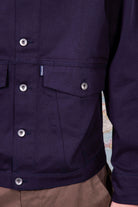 Manteau Rafael Bleu Marine outerwear résistant et authentique avec une finition impeccable