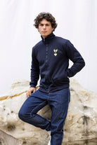 Veste de Sport Clasica Volcano Bleu Marine élément incontournable des tenues masculines, la veste est une pièce polyvalente