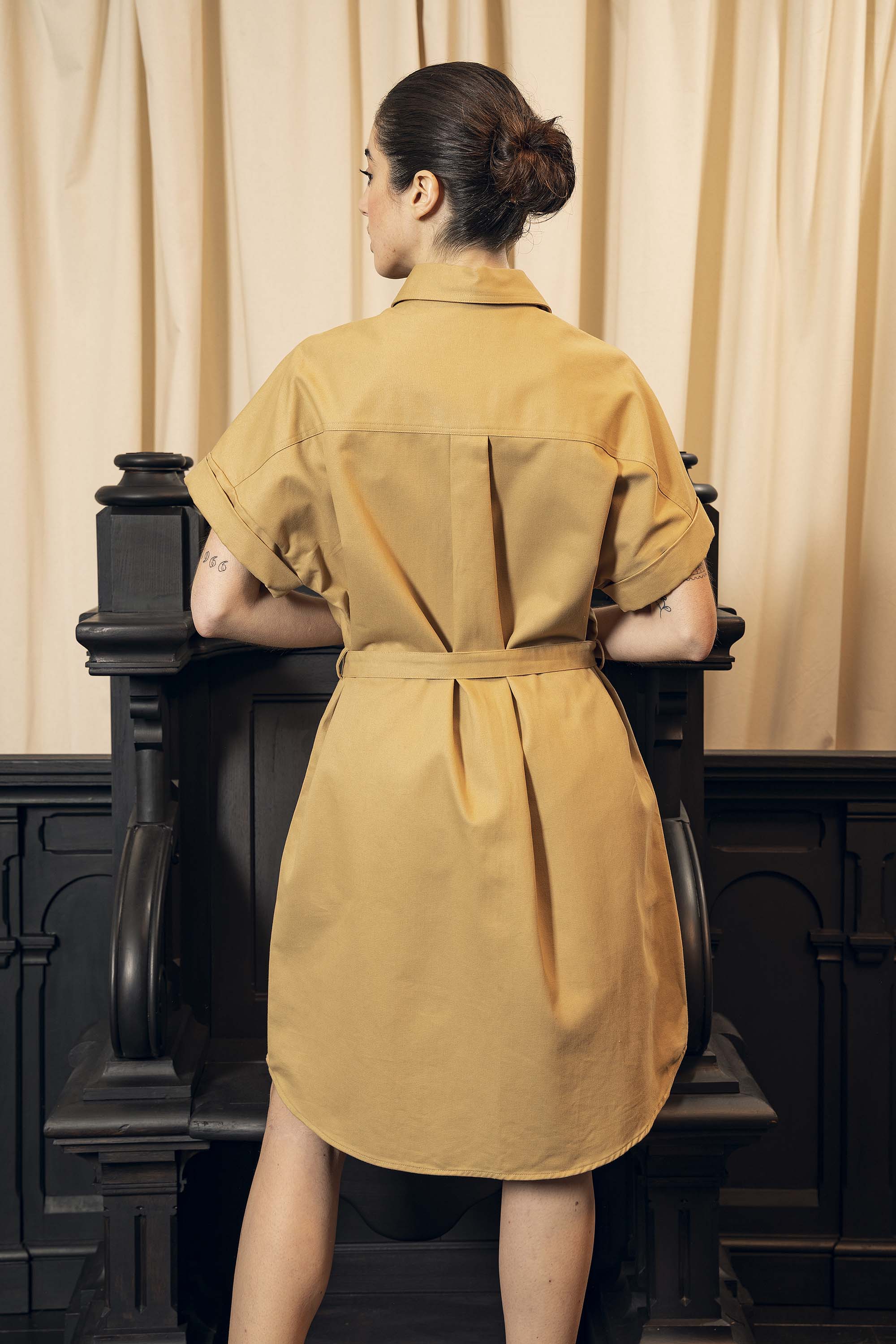 Robe Vega Beige robes femme faciles à vivre et agréables à porter