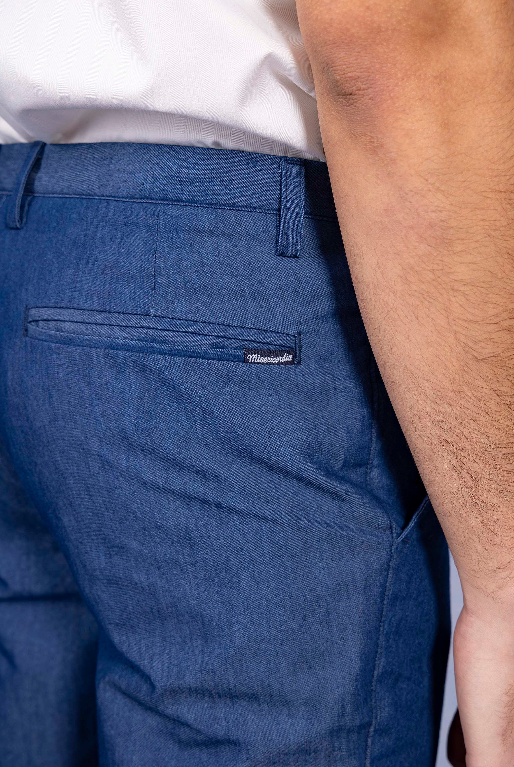 Pantalon Vacilacion Bleu Denim pantalons élégants pour hommes, déclinés dans une large gamme de motifs et de coupes