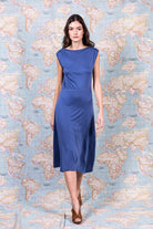 Robe Romina Gris Acier robes femme faciles à vivre et agréables à porter