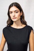 Robe Romina Noir robes femme faciles à vivre et agréables à porter