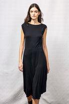 Robe Romina Noir robes femme faciles à vivre et agréables à porter