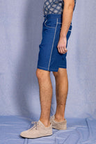 Short Axel Bleu Denim particulièrement confortables et stylés, parfaits à porter au quotidien
