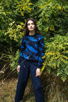 Sweatshirt Macarron Ballena Bleu Marine sweatshirt femme, pièce basique et vêtement cocooning du quotidien