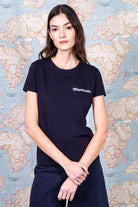 T-Shirt Medallon Misericordia Pecho Bleu Marine sportive, rockeuse ou résolument bohème, les t-shirts Misericordia sont pour tous les goûts