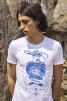 T-Shirt Querido Marinero Blanc jouer la carte de l'originalité avec les t-shirts à message Misericordia
