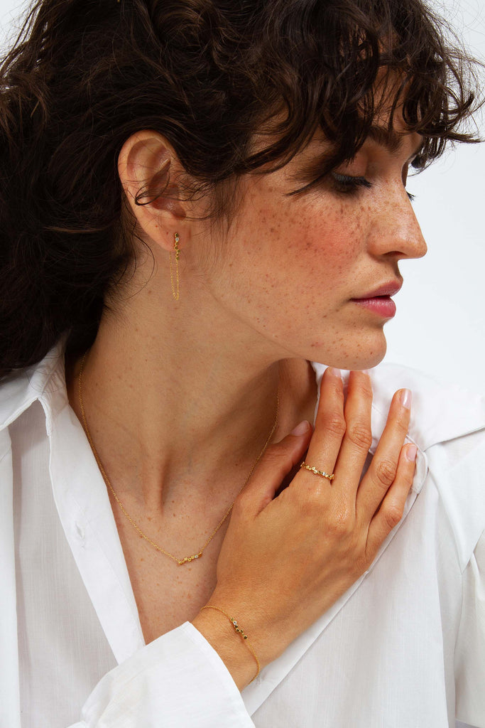 Bague Félicie Doré - Bdm studio Des bijoux faits pour elles, imaginés et créés en France