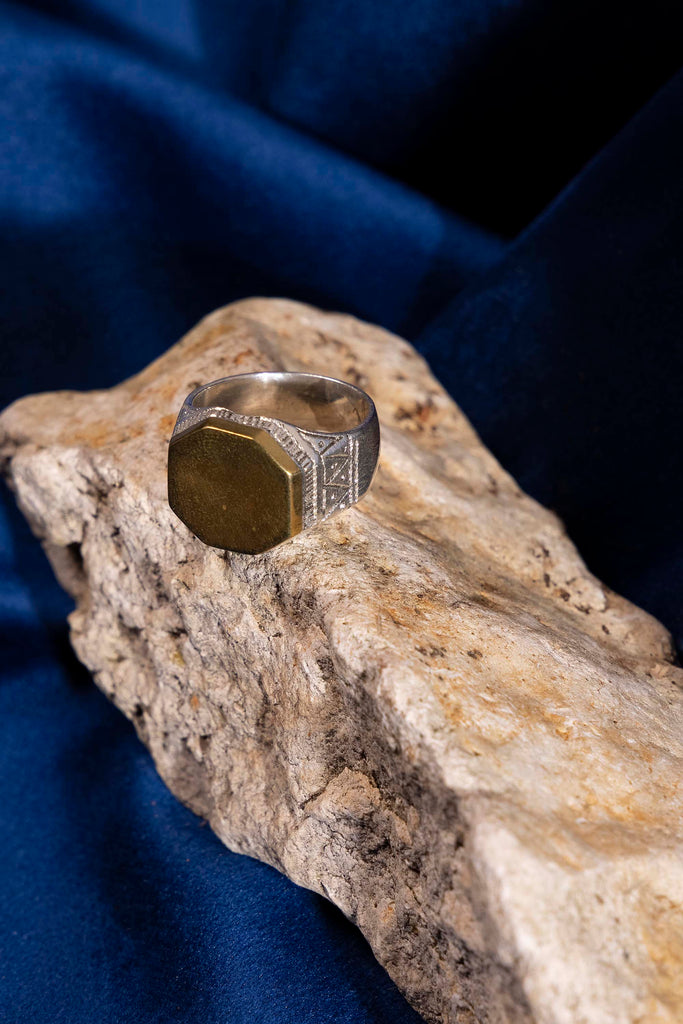 Bague Olivier Argent Bronze - Ombre Claire un bijou précieux à porter avec toutes vos tenues
