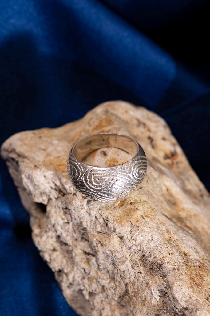 Bague Remous Argent - Ombre Claire un bijou précieux à porter avec toutes vos tenues