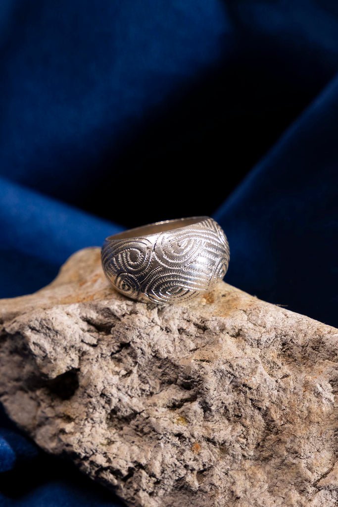 Bague Remous Argent - Ombre Claire un bijou précieux à porter avec toutes vos tenues