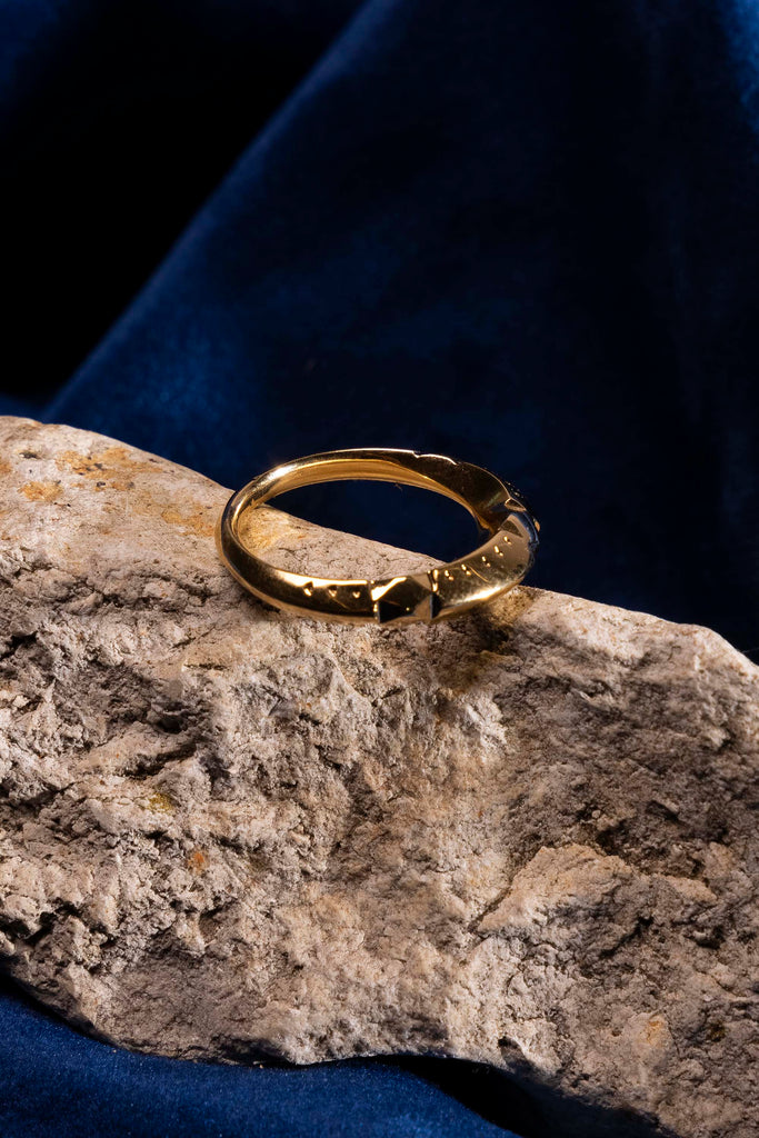 Bague Timia Doré - Ombre Claire Sélection pointue de bijoux soigneusement choisis auprès de créateurs Made in France