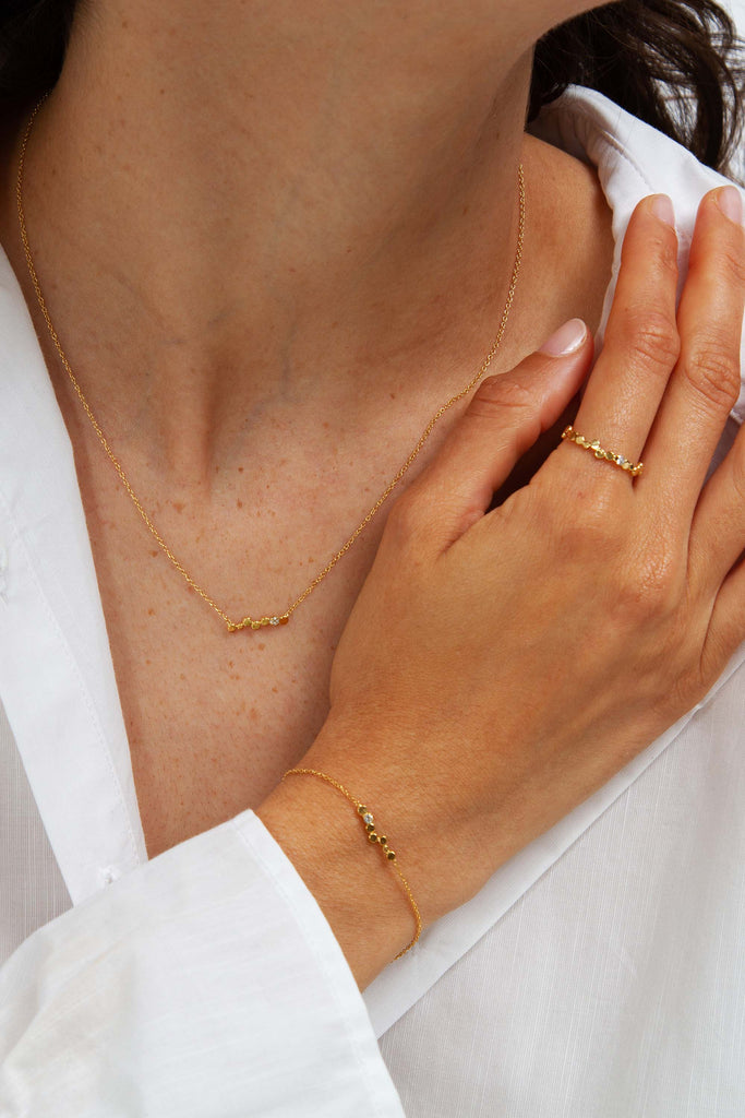 Bague Félicie Doré - Bdm studio un bijou précieux à porter avec toutes vos tenues