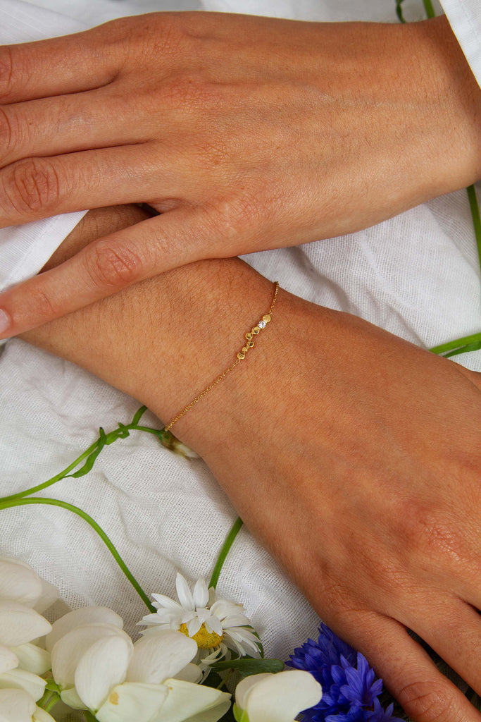 Bracelet Félicie Doré - Bdm Studio Des bijoux faits pour elles, imaginés et créés en France