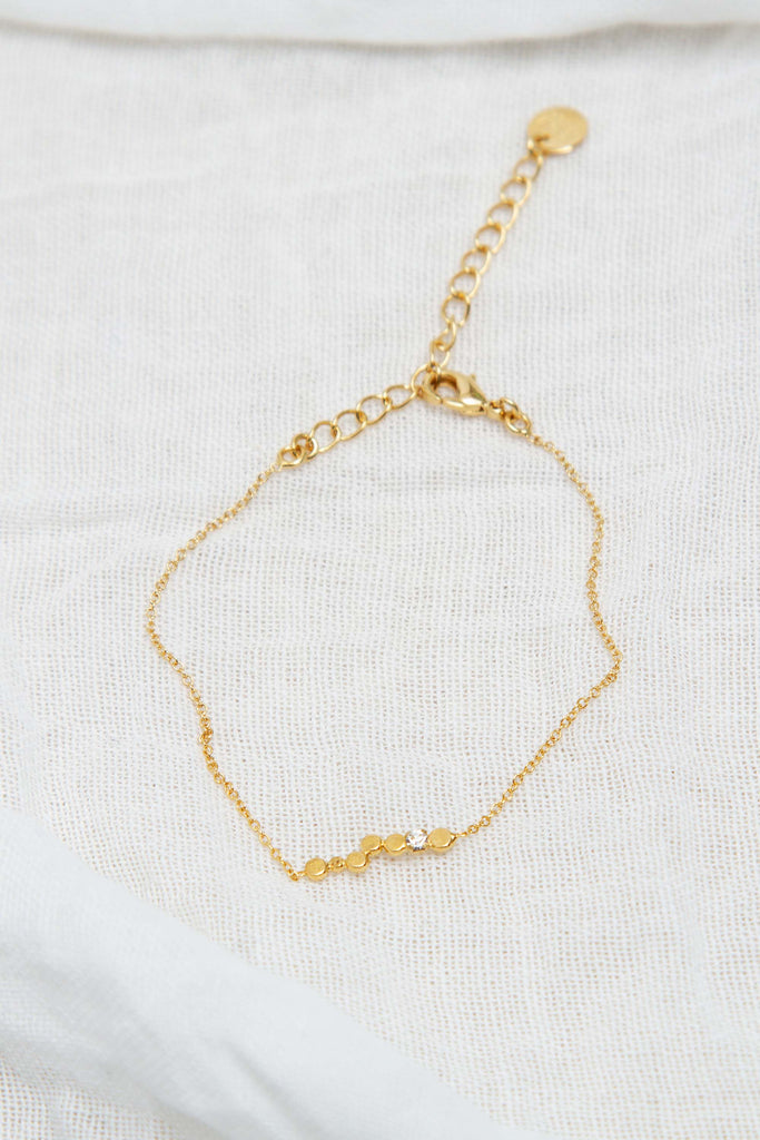 Bracelet Félicie Doré - Bdm Studio bijoux dorés ou argentés alliants mode et production locale