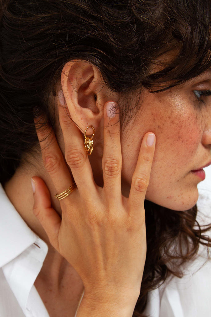 Bague Arizona Doré - Bdm Studio un bijou précieux à porter avec toutes vos tenues