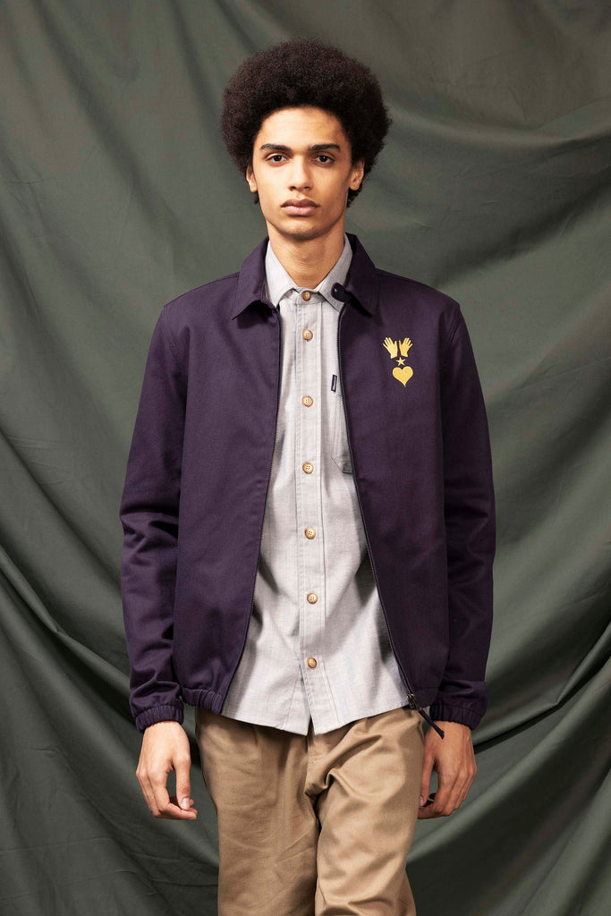 Blouson Antonio Bleu Marine des vestes dynamiques et branchées aux finitions élaborées