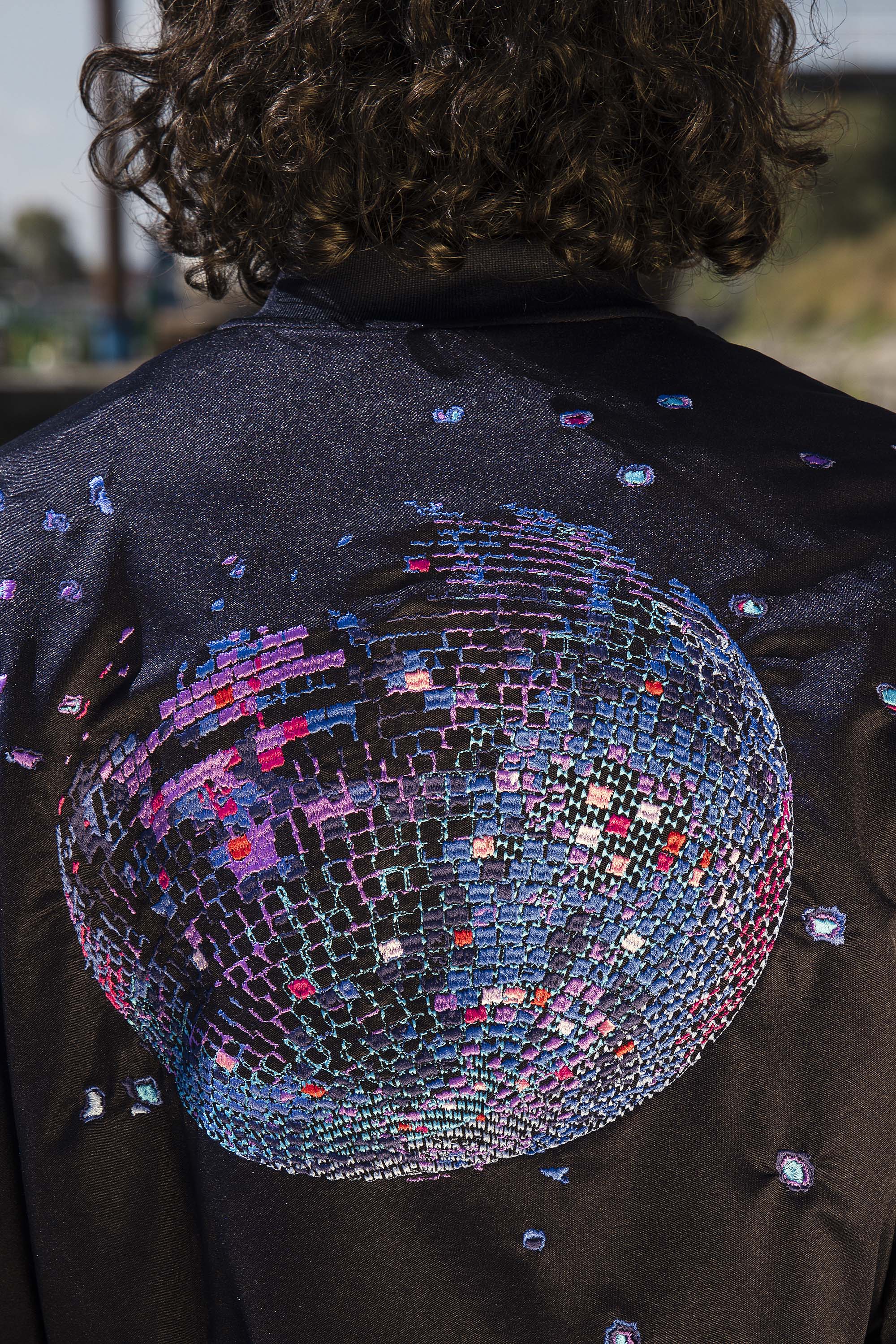 Blouson Paraguas Bola Disco Bleu Marine veste de sport pour dynamiser une tenue décontractée