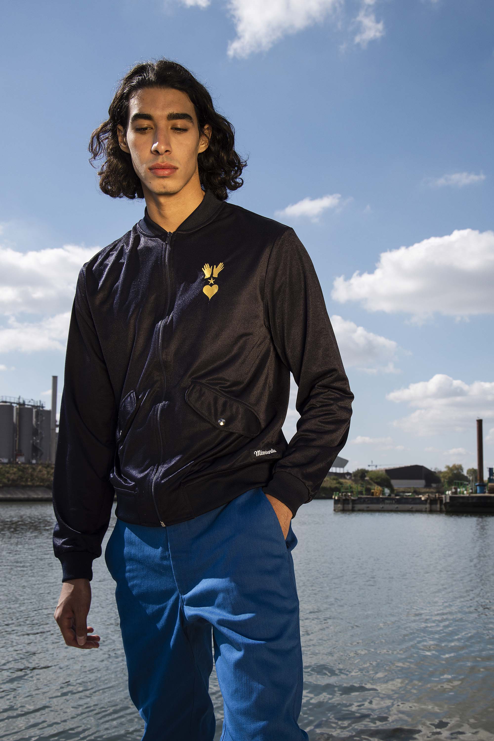 Blouson Paraguas Bola Disco Bleu Marine veste de sport Misericordia pour apporter autant originalité qu'élégance