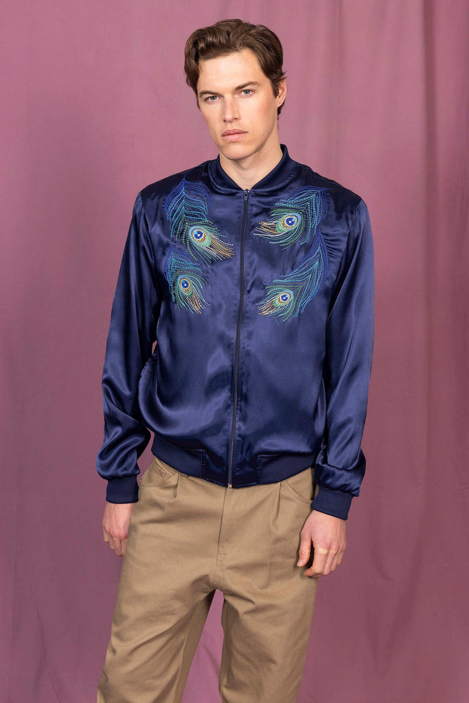 Blouson Paraguas Pavo Real Bleu Marine le vêtement incontournable de l'homme moderne