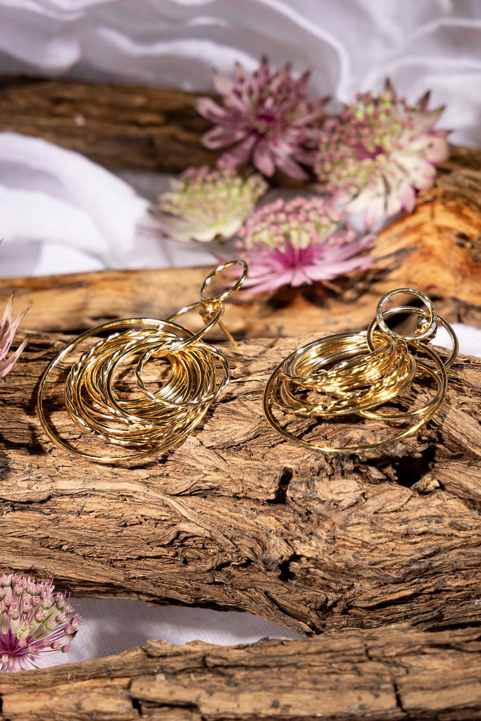 Boucles d'Oreilles Arizona Moyennes - Bdm Studio Sélection pointue de bijoux soigneusement choisis auprès de créateurs Made in France