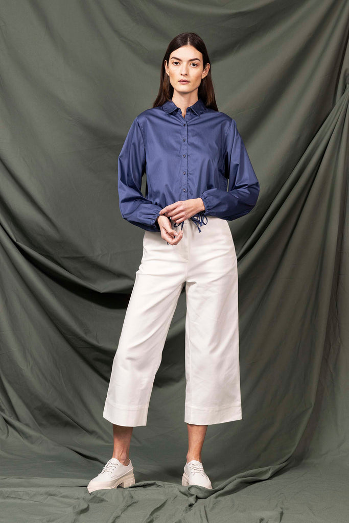 Chemise Beatriz Bleu chemise Misericordia, librement inspirée de différents univers