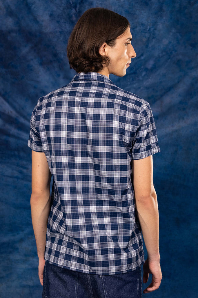 Chemise Fidel Bleu Outremer chemises pour hommes adaptées à la vie de tous les jours
