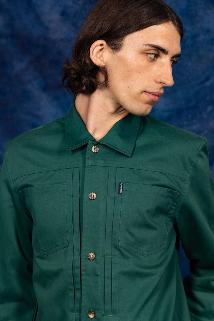 Chemise Wilfredo Vert Foncé chemises pour hommes adaptées à la vie de tous les jours