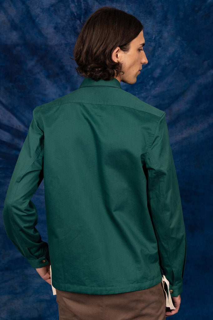 Chemise Wilfredo Vert Foncé chemises pour hommes adaptées à la vie de tous les jours
