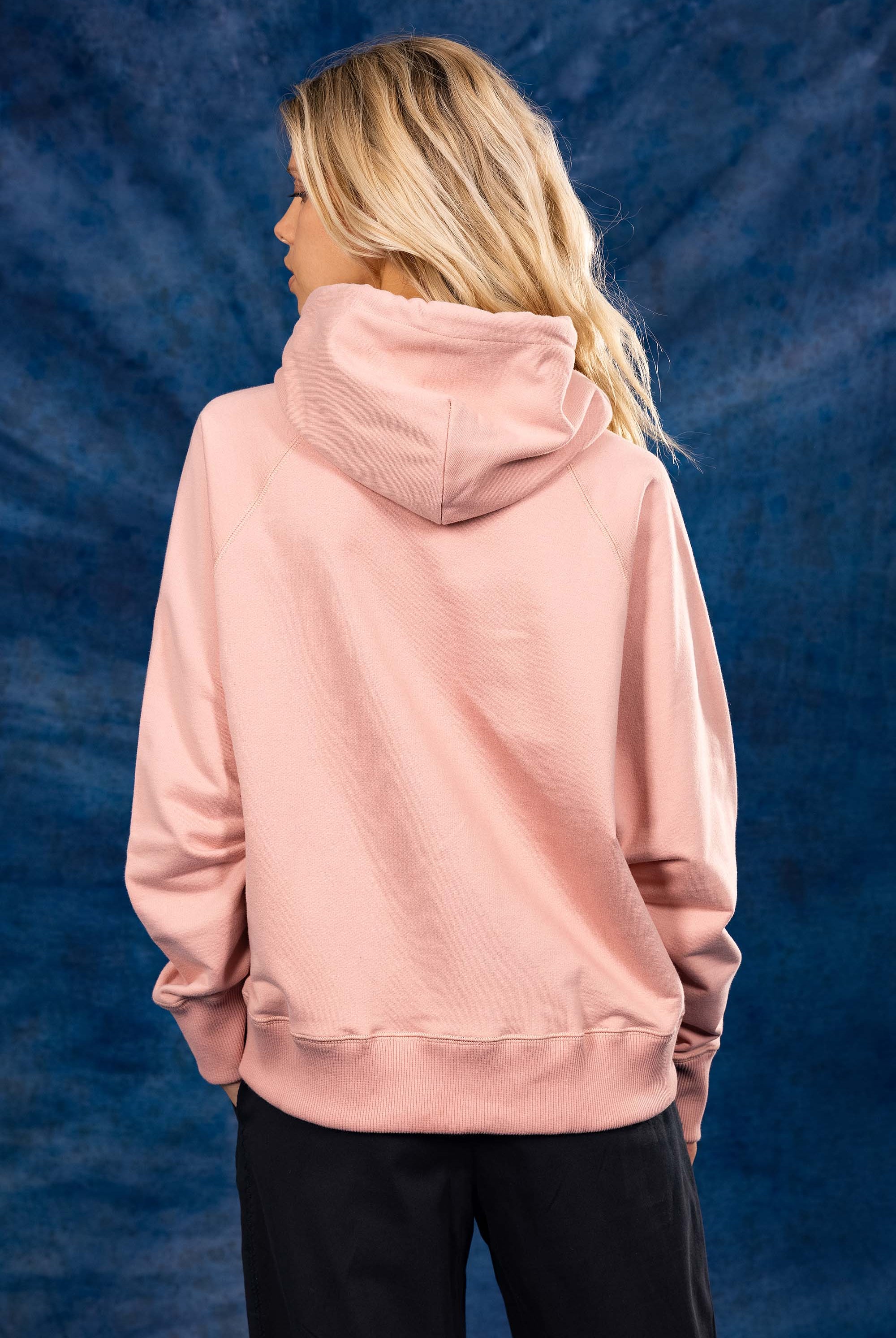 Sweatshirt Elba Rose Pâle doux et confortable, cintré, oversize, zippé ou à capuche