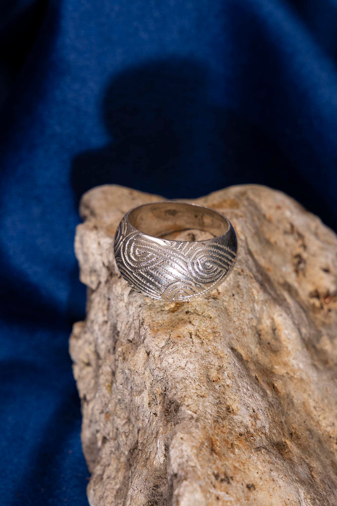 Bague Remous Argent - Ombre Claire un bijou précieux à porter avec toutes vos tenues