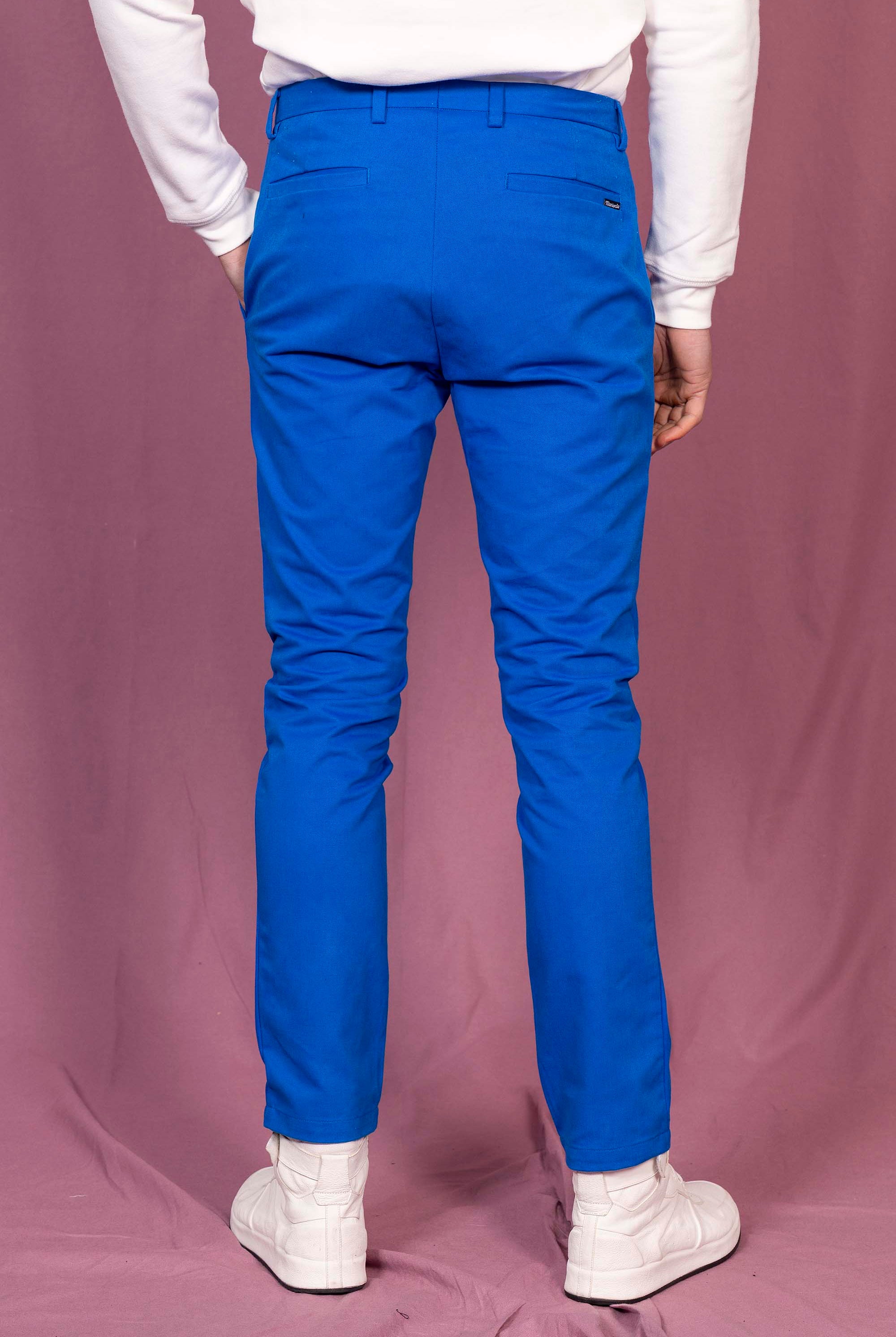 Pantalon General Bleu Saphir prendre le chemin de l'élégance