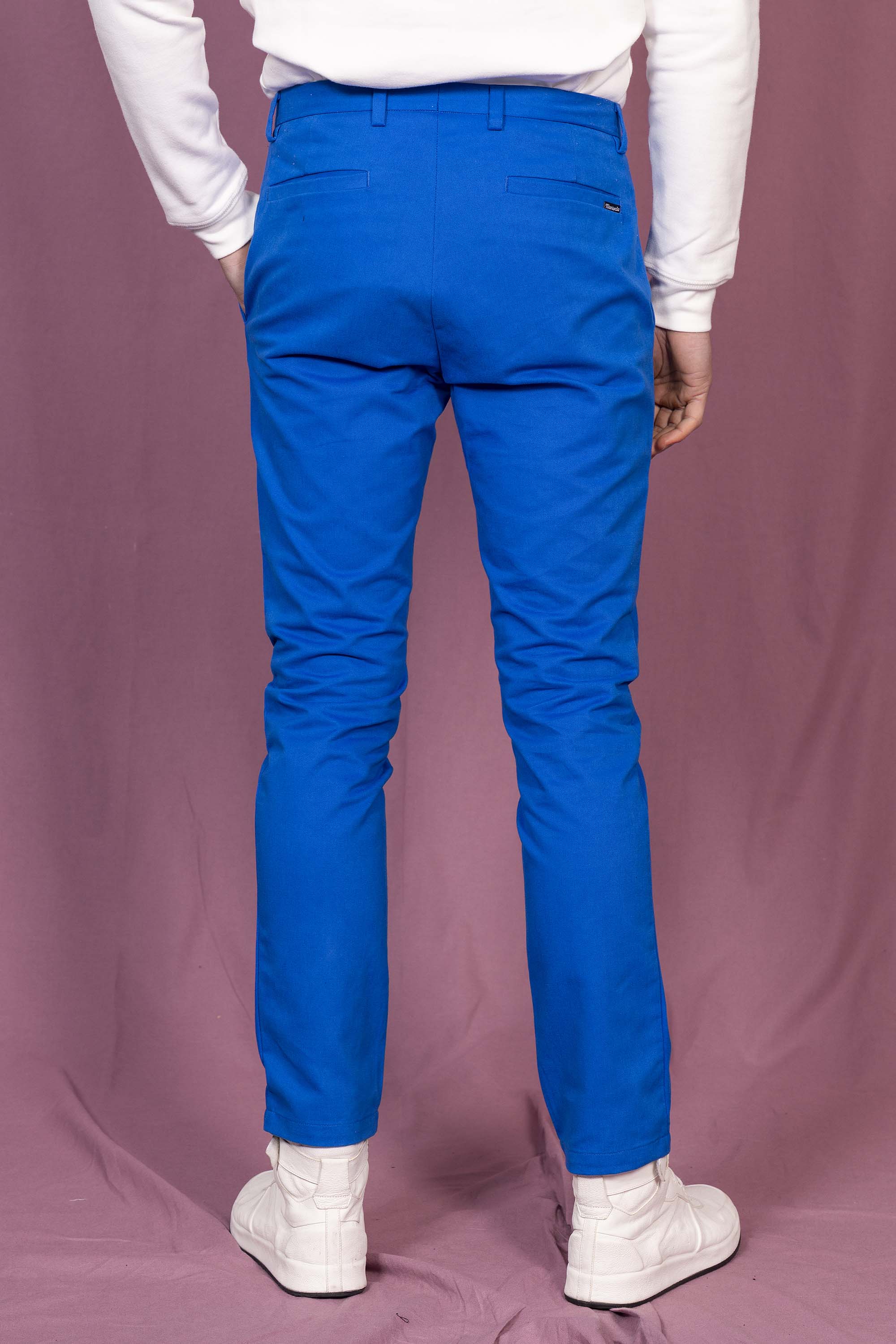 Pantalon General Bleu Saphir prendre le chemin de l'élégance