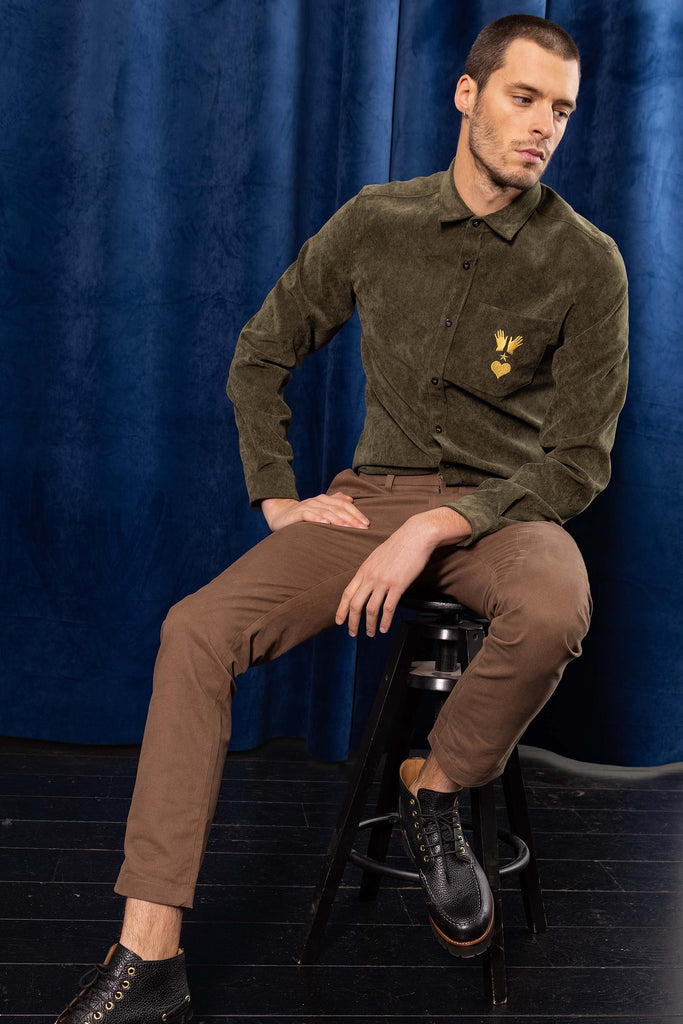 Pantalon General Marron coordonné ou décalé, des plus classiques au plus modernes, en passant par les pantalons colorés